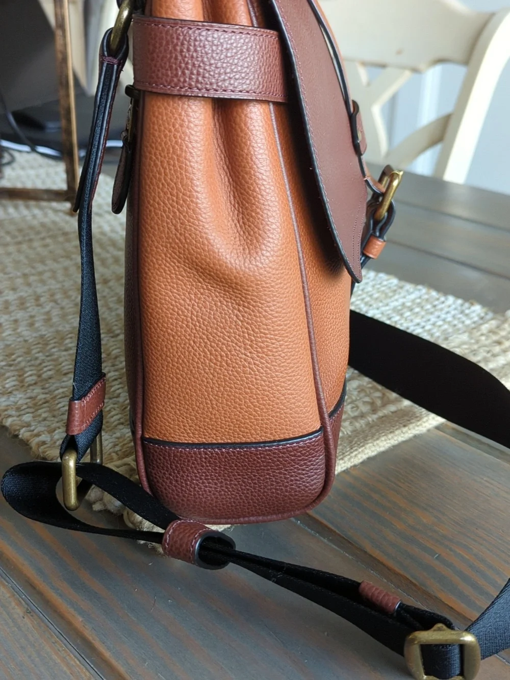 Like New Coach Hudson Small Messenger in Colorblock